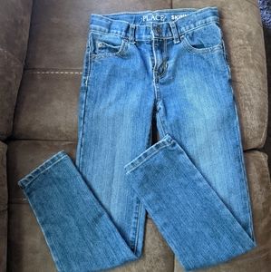 Children's place size 7 boy skinny jeans